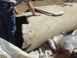 asbestos water pipe
