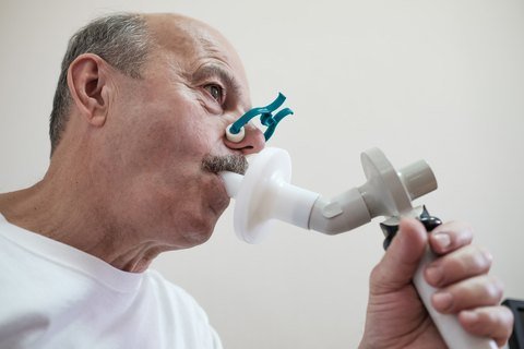 detect early mesothelioma with breath test?